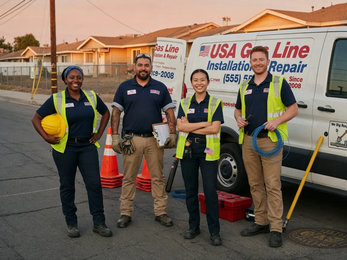 Gas Line Installation company in La Villa, TX